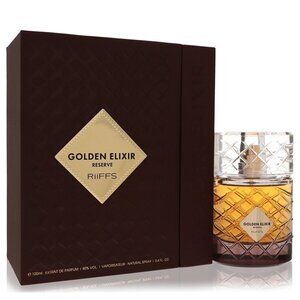 Riiffs Golden Elixir Reserve by Riiffs Extrait De Parfum Spray (Unisex) 3.4 oz
